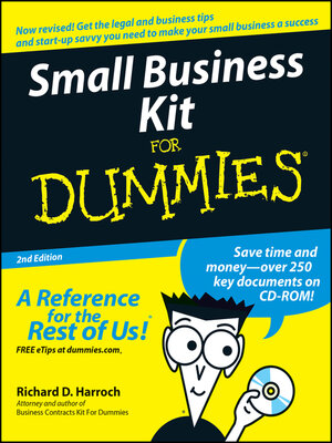 cover image of Small Business Kit For Dummies